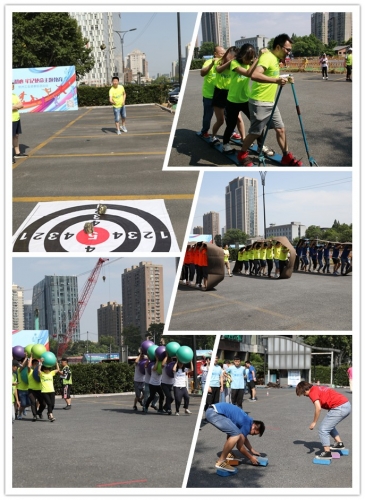 【献礼杭建七十年】奋进新时代 奔跑杭建人——尊龙凯时ag集团建企70周年系列活动之职工趣味运动会圆满举行
