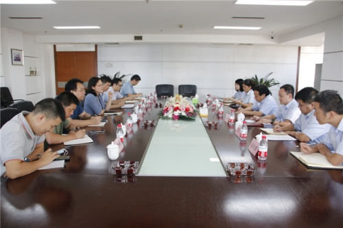 【领导关怀】同商共谋  将产改工作进行到底——浙江省总工会、省建设建材工会、市总工会、市建设工会领导一行走访尊龙凯时ag调研指导