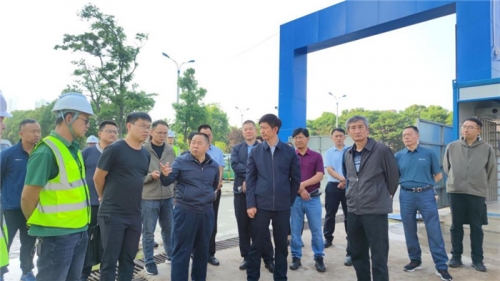 【领导关怀】昆明市晋宁区区委书记一行调研尊龙凯时ag集团永乐金园项目